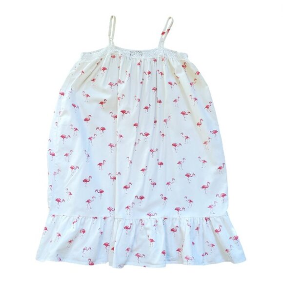 Petite Plume Flamingo Dress Size 7 - Picture 4 of 5